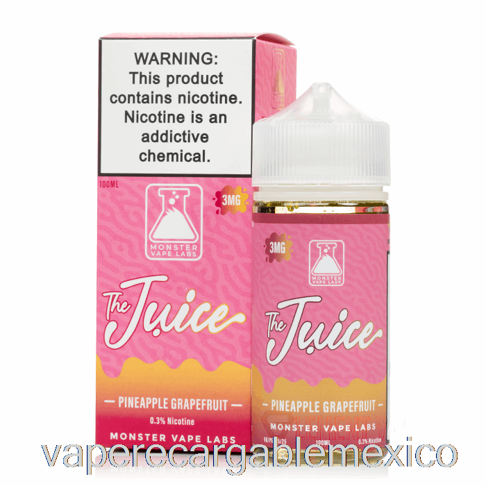 Vape Recargable Piña Pomelo - El Jugo - 100ml 12mg